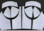 draw sewing pattern with grading and marking digital textile clothing pattern